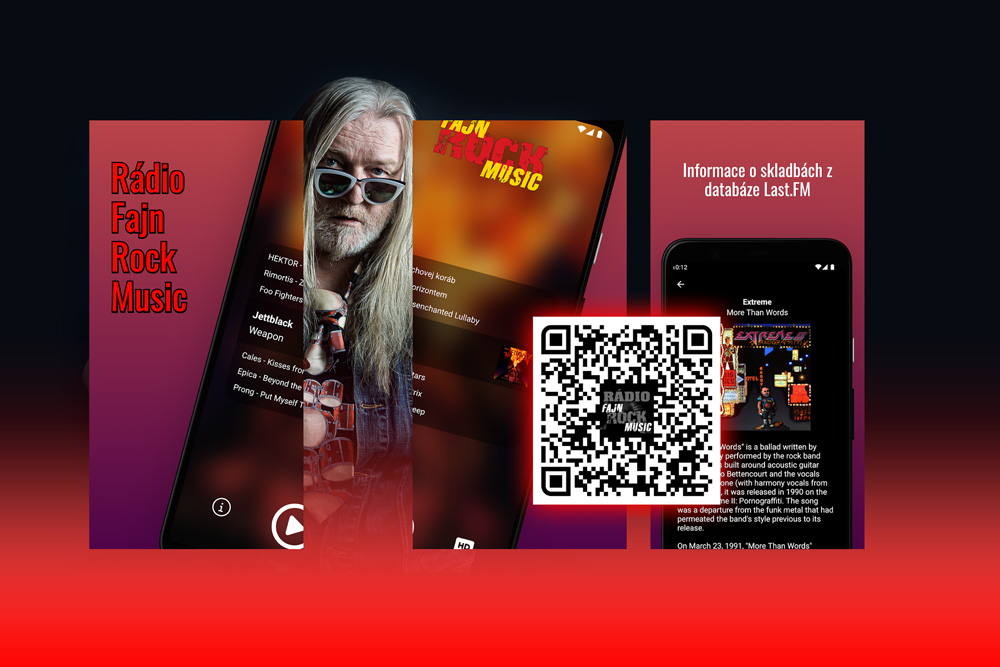 Pozor R DIO FAJN ROCK MUSIC M Appku ROCKLIST